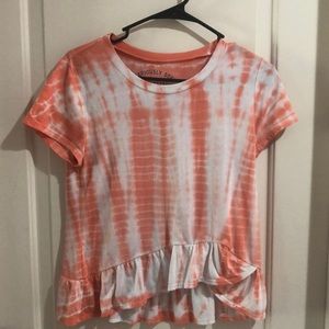 aeropostale “relaxed tee” croptop